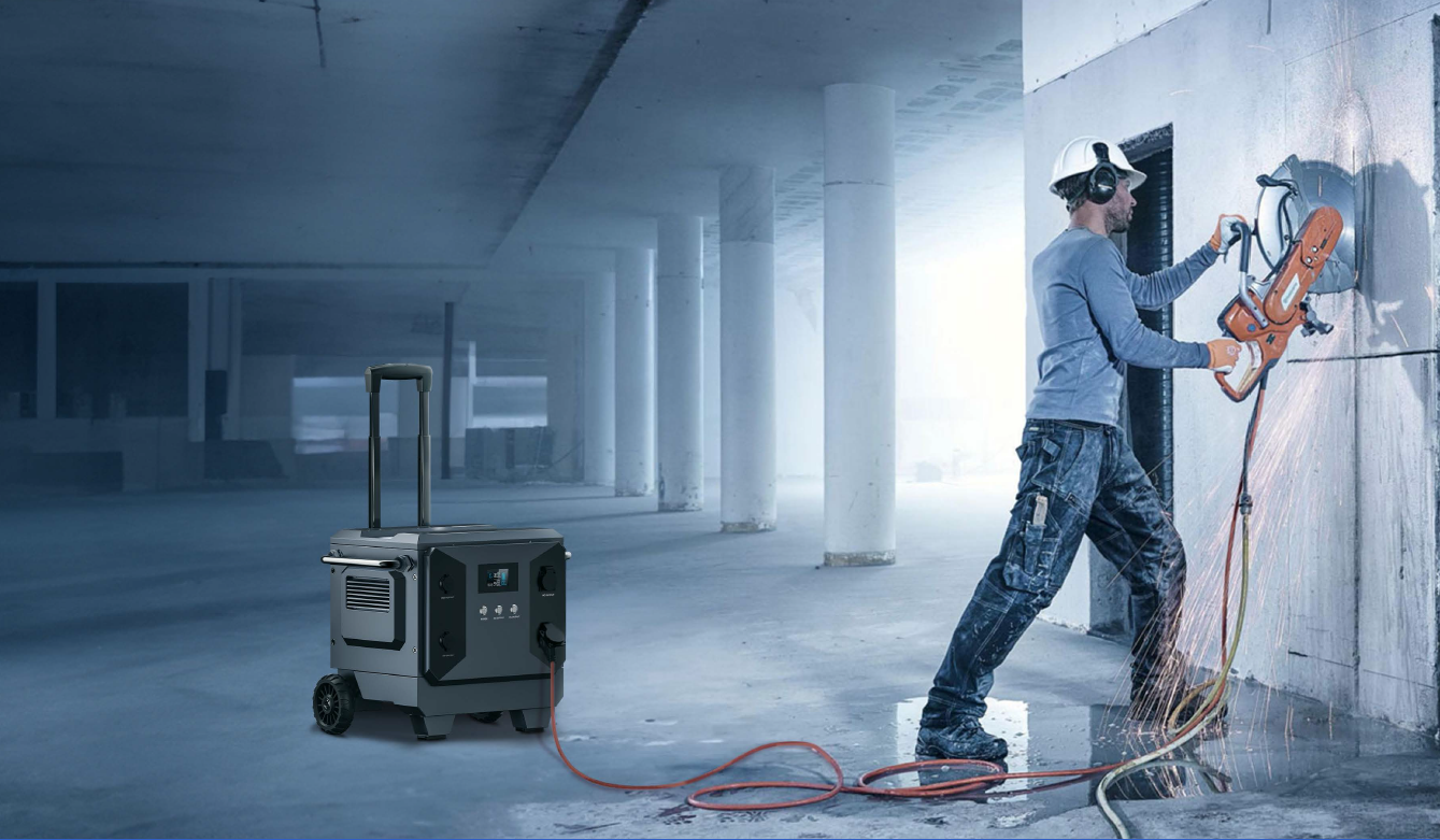 Portable Power System for Construction Sites